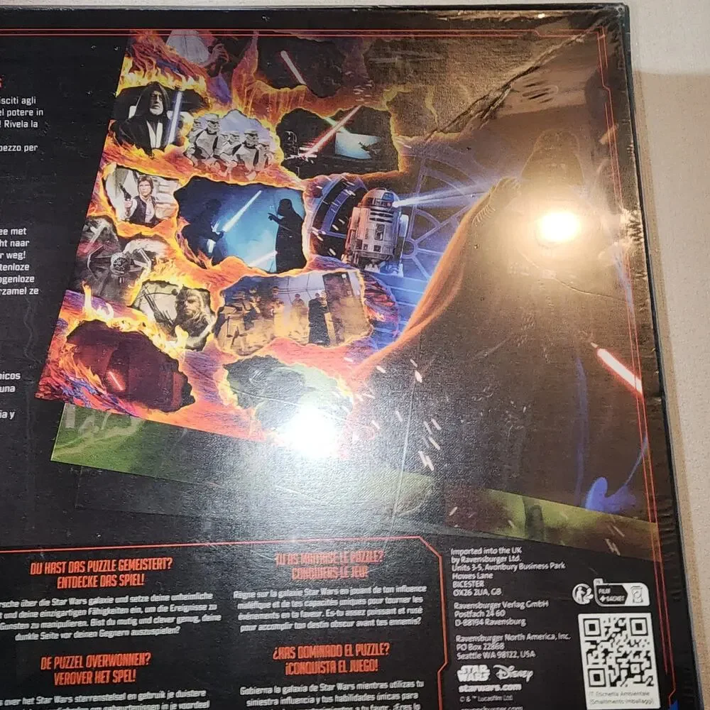 Star wars villainous Moff Gideon 1000 piece puzzle